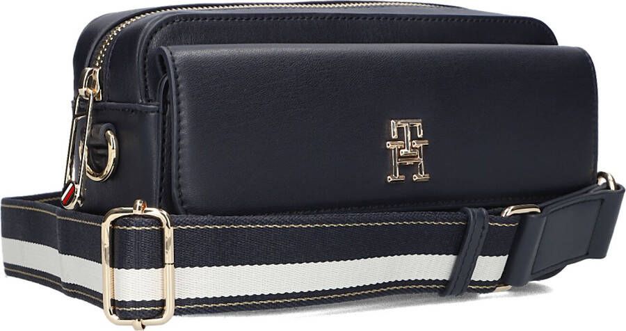 Tommy Hilfiger Blauwe Schoudertas Iconic Tommy Camera Bag