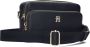 Tommy Hilfiger Blauwe Schoudertas Iconic Tommy Camera Bag Solid - Thumbnail 2