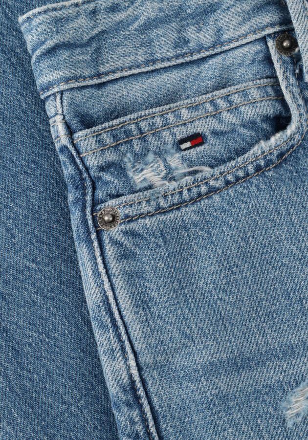 TOMMY HILFIGER Jongens Jeans Modern Straight Destructions Blauw