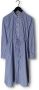 TOMMY HILFIGER Dames Jurken Org Co Stripe Midi Shirt Dress Blauw wit Gestreept - Thumbnail 5