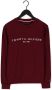 Tommy Hilfiger Bordeaux Sweater Tommy Logo Sweatshirt - Thumbnail 4