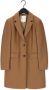 Tommy Hilfiger Bruine Mantel Wool Blend Classic Coat - Thumbnail 4