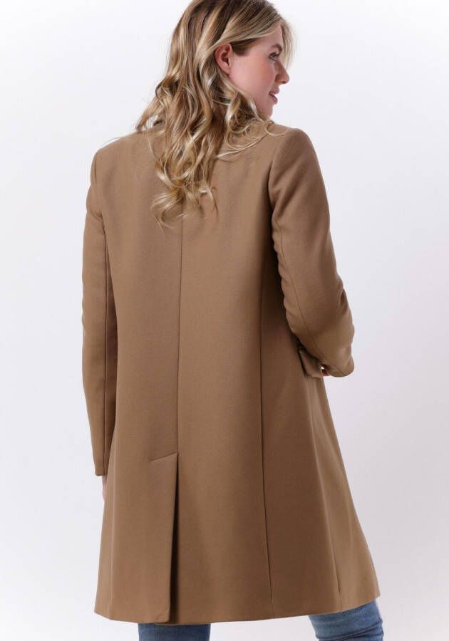 Tommy Hilfiger Bruine Mantel Wool Blend Classic Coat