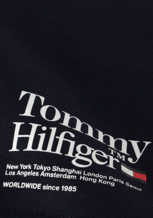 TOMMY HILFIGER Jongens Broeken Timeless Tommy Sweatshorts Donkerblauw