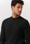 Tommy Hilfiger Donkergrijze Trui Exaggerated Structure Crew Neck - Thumbnail 6