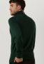 Tommy Hilfiger Donkergroene Coltrui Pima Org Ctn CAshmere Roll Neck - Thumbnail 5