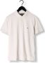 Tommy Hilfiger slim fit polo 1985 met biologisch katoen weathered white - Thumbnail 6