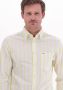 TOMMY HILFIGER Heren Overhemden Bold Oxford Stripe Rf Shirt Geel - Thumbnail 4