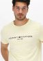 Tommy Hilfiger T-shirt van biologisch katoen lemon twist - Thumbnail 6