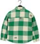 TOMMY HILFIGER Jongens Overhemden Sherpa Lined Checked Overshirt Groen - Thumbnail 2