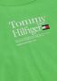 TOMMY HILFIGER Jongens Polo's & T-shirts Timeless Tommy Tee S s Groen - Thumbnail 4