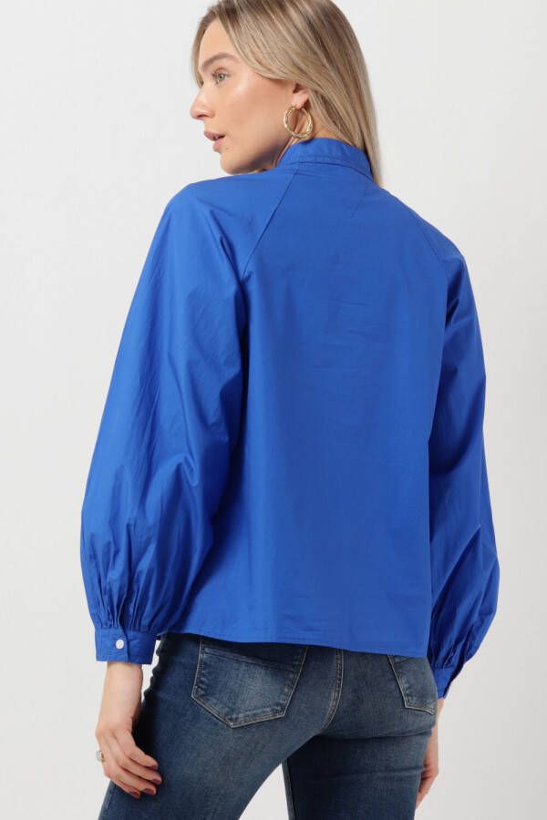 Tommy Hilfiger Kobalt Blouse Org Co Solid Raglan Shirt Ls