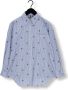 TOMMY HILFIGER Dames Blouses Cmd Stripe New Oversizd Co Shirt Lichtblauw - Thumbnail 5