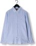 Tommy Hilfiger Lichtblauwe Casual Overhemd Pgment Dyed Li Solid Rf Shirt - Thumbnail 7