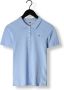 Tommy Hilfiger Lichtblauwe Polo 1985 Slim Pique Polo Ss - Thumbnail 7
