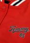 Tommy Hilfiger baseball jacket van gerecycled polyester rood Jas Meisjes Gerecycled polyester (duurzaam) Ronde hals 152 - Thumbnail 4