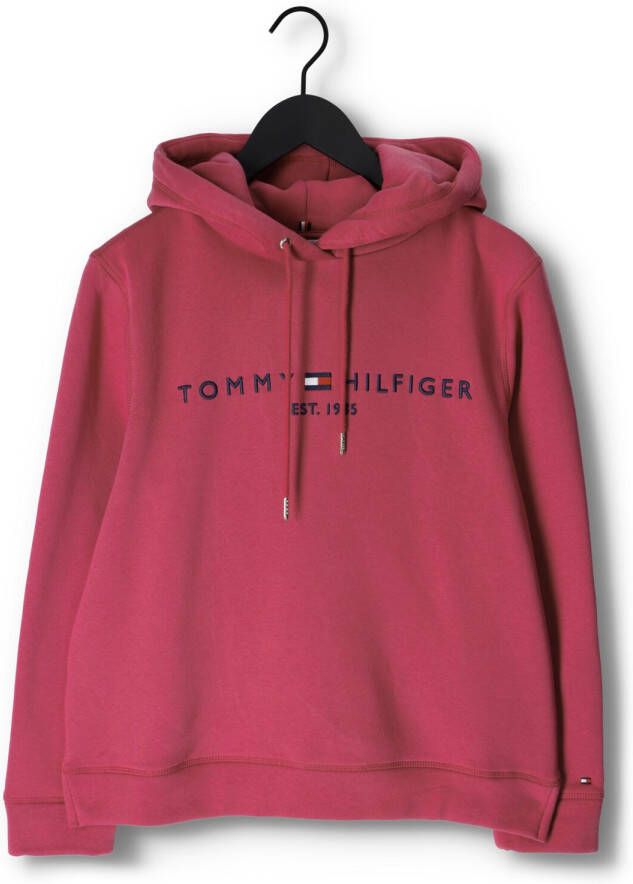 Tommy Hilfiger Roze Sweater Regular Hilfiger Hoodie