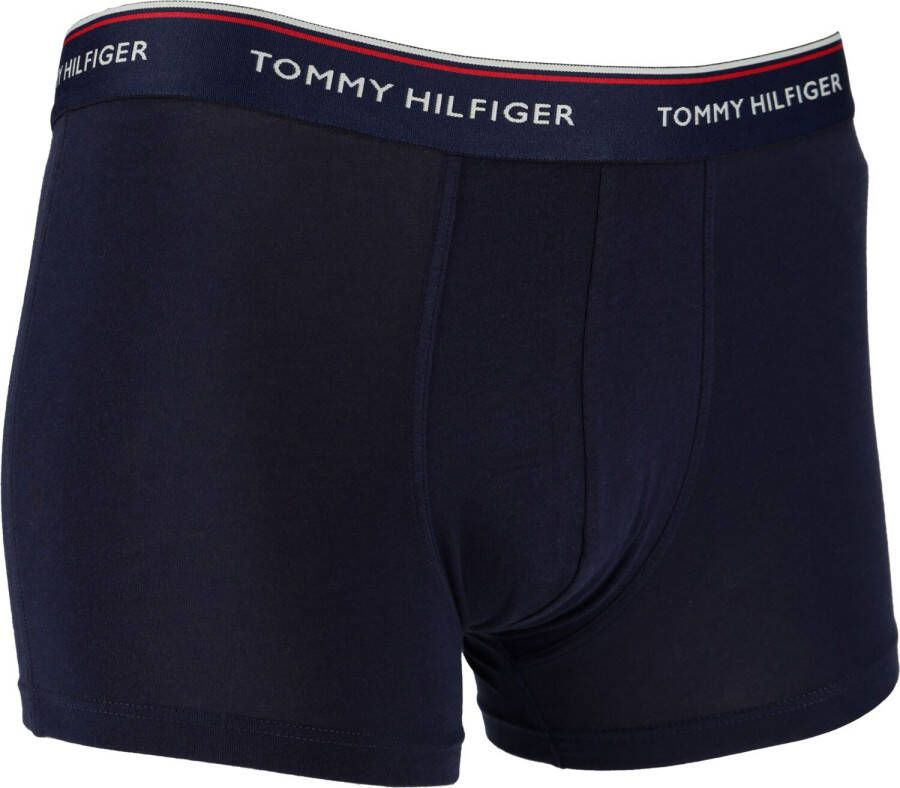 TOMMY HILFIGER UNDERWEAR Tommy Hilfiger Heren Boxershorts 3p Trunk Donkerblauw