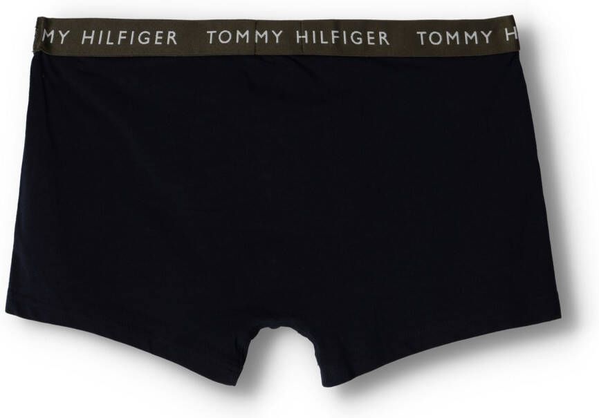 TOMMY HILFIGER UNDERWEAR Tommy Hilfiger Heren Boxershorts 3p Trunk Wb Donkerblauw