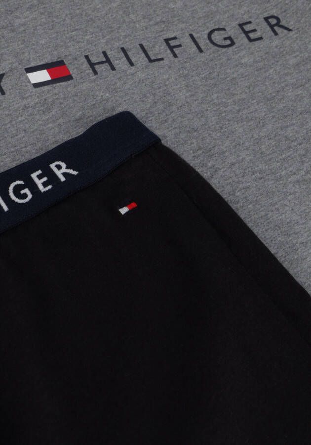Tommy Hilfiger Underwear Grijze Basic Ls Pant Jersey Set