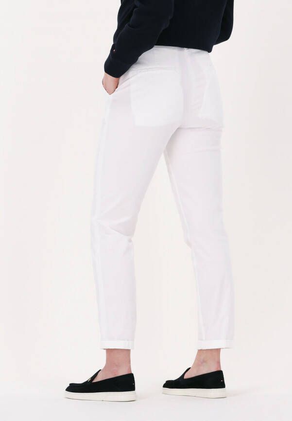 Tommy Hilfiger Witte Chino Hailey Slim Co Tencil Chino Pant
