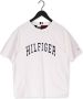 Tommy Hilfiger Witte T-shirt Hilfiger Arch Casual Tee - Thumbnail 4