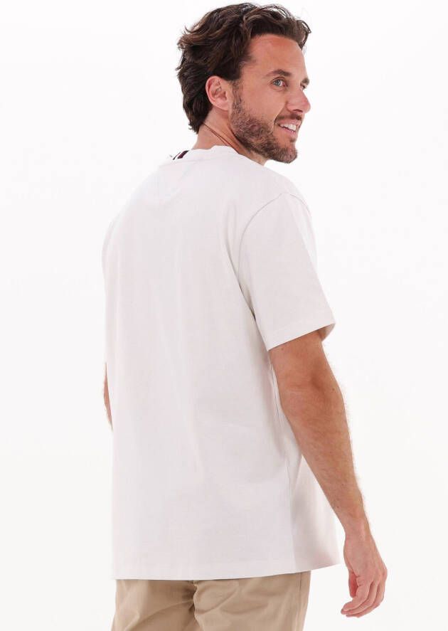 Tommy Hilfiger Witte T-shirt Hilfiger Arch Casual Tee