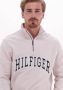 Tommy Hilfiger sweater met biologisch katoen feather white - Thumbnail 6