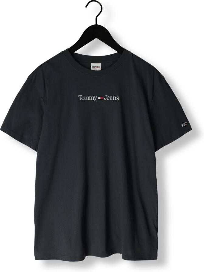 Tommy Jeans Antraciet T-shirt Tjm Classic Linear Logo Tee