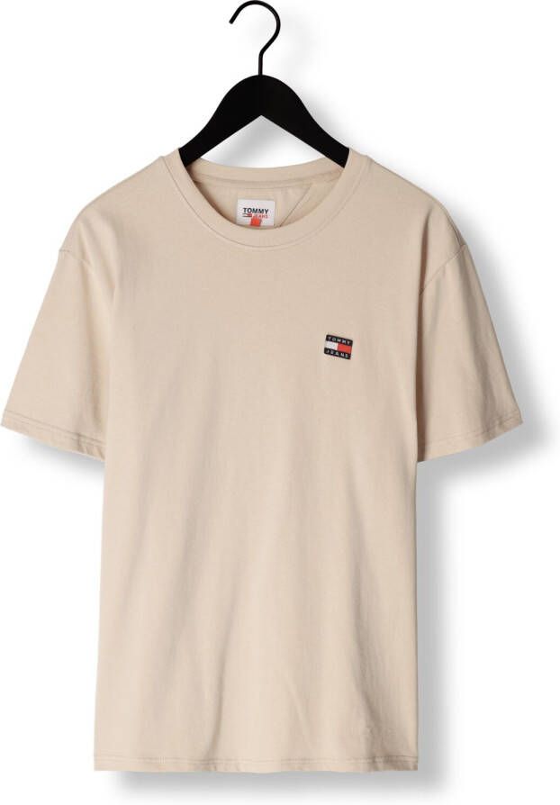 Tommy Jeans Beige T-shirt Tjm Clsc Tommy Xs Badge Tee
