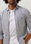TOMMY JEANS Heren Overhemden Tjm Clsc Ls Stripe Linen Shirt Blauw wit Gestreept - Thumbnail 3
