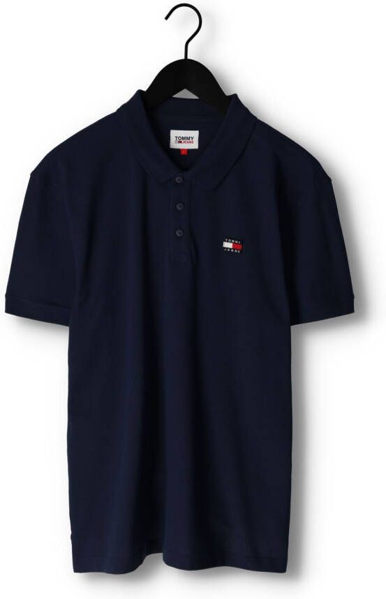 Tommy Jeans Donkerblauwe Polo Tjm Clsc Xs Badge Polo