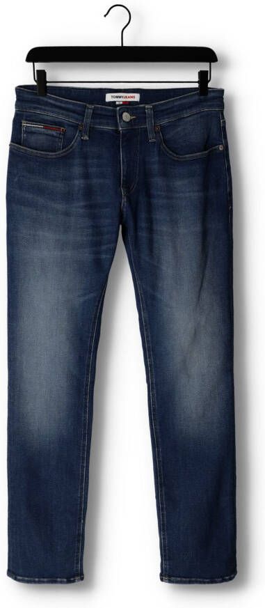 Tommy Jeans Donkerblauwe Slim Fit Jeans Scantom Slim Ag1233