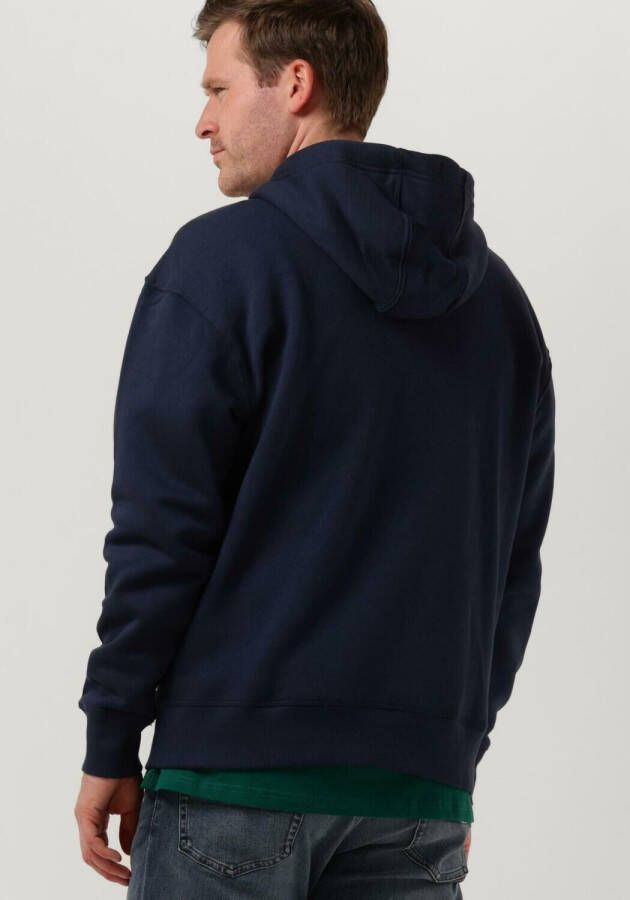 Tommy Jeans Donkerblauwe Sweater Tjm Reg Linear Hoodie
