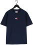 TOMMY JEANS Heren Polo's & T-shirts Tjm Tommy Badge Tee Donkerblauw - Thumbnail 5