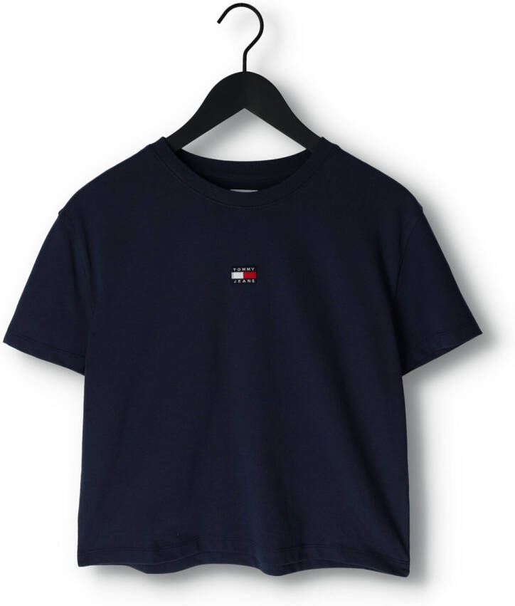 Tommy Jeans Donkerblauwe T-shirt Twj Cls Xs Badge Tee