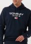 Tommy Jeans Donkerblauwe Trui Tjm Reg Entry Hoodie - Thumbnail 7
