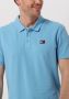 Tommy Jeans Lichtblauwe Polo Tjm Clsc Xs Badge Polo - Thumbnail 5