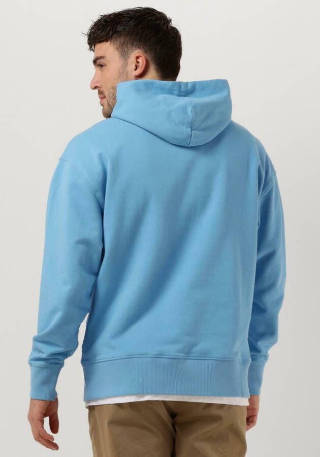 Tommy Jeans Lichtblauwe Sweater Tjm Rlx Xs Badge Hoodie