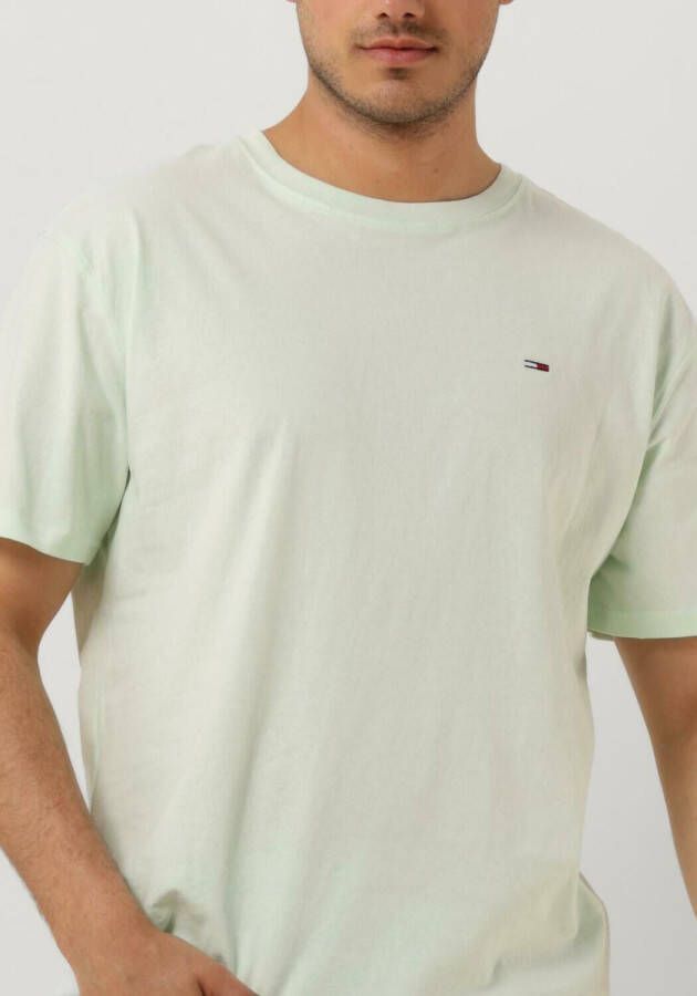 TOMMY JEANS Heren Polo's & T-shirts Tjm Clsc Solid Tee Mint