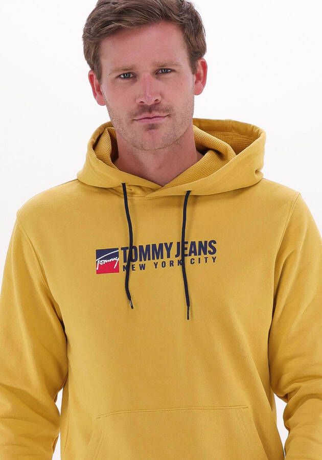 Tommy Jeans Oker Sweater Tjm Entry Athletics Hoodie