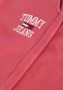 Tommy Jeans high waist regular fit joggingbroek met biologisch katoen roze - Thumbnail 3