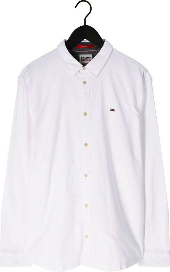 TOMMY JEANS Heren Overhemden Tjm Classic Oxford Shirt Wit