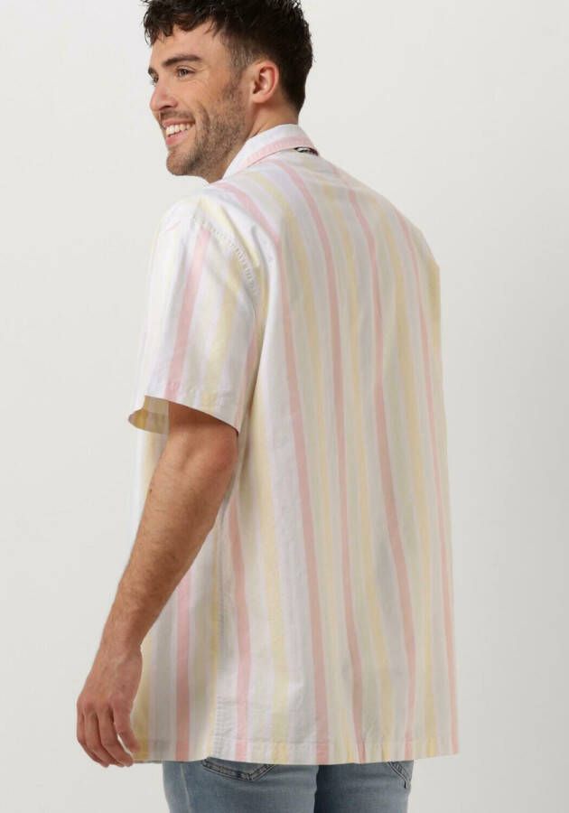 TOMMY JEANS Heren Overhemden Tjm Clsc Bold Stripe Shirt Wit