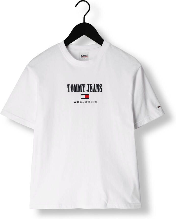 TOMMY JEANS Dames Tops & T-shirts Rlx Archive 1 Tee Wit