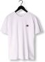 Tommy Jeans Witte Katoenen T-shirt met Geborduurd Logo voor Heren White Heren - Thumbnail 6