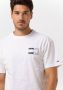 TOMMY JEANS Heren Polo's & T-shirts Tjm Twisted Flag Tee Wit - Thumbnail 5