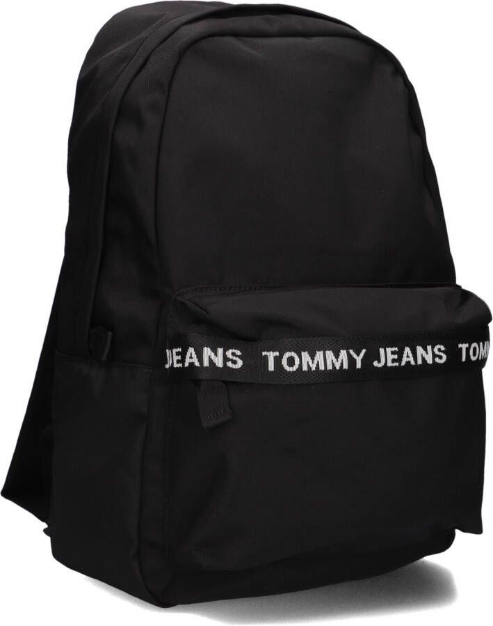 Tommy Jeans Zwarte Rugtas Tjm Essential Dome Backpack