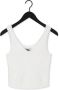 Ugg Gezellige witte top met asymmetrische zoom White Dames - Thumbnail 2