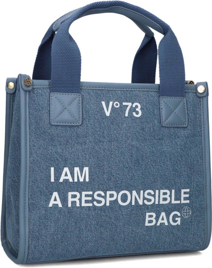 V73 Blauwe Shopper Responsibility Bis Shopping